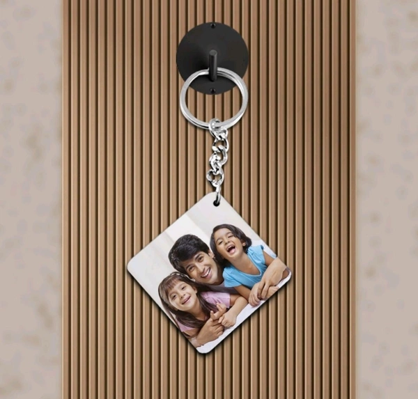 Customized Photo Bottle With Free Keychain 