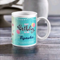 Inner Color  Mug Customized  - Yellow