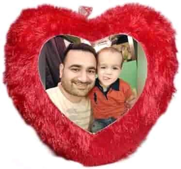 Heart Shape Pillow For Father 
