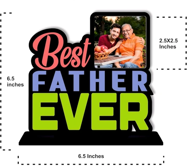 Customized Frame For Father's Day