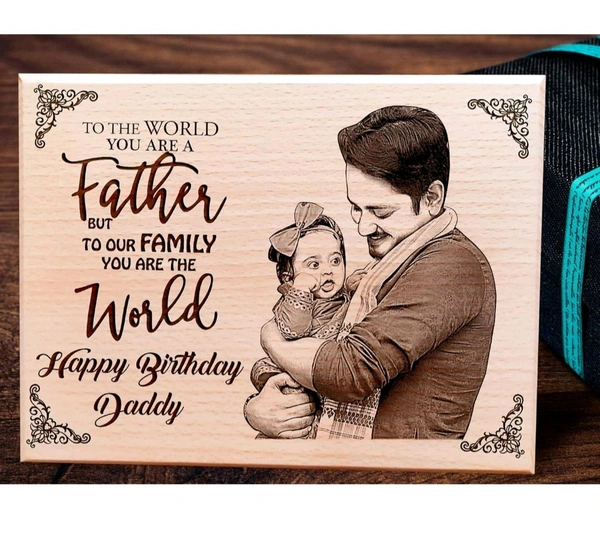 Wood Engraving Customized Gift - 6*9 Inch Medium
