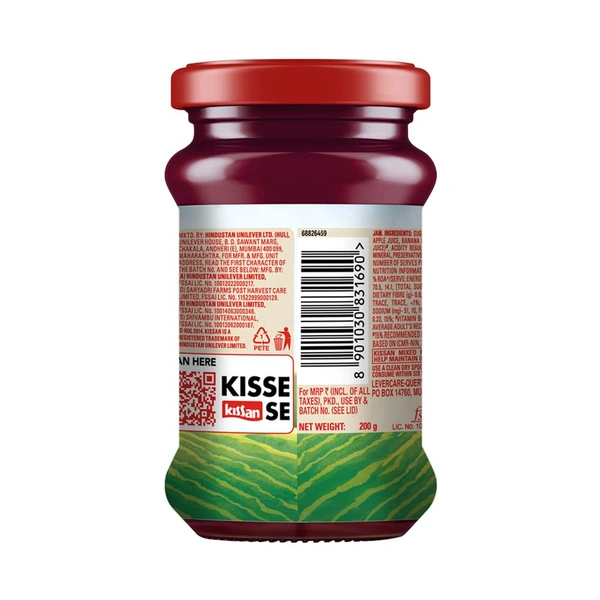 Kissan Mixed Fruit Jam 200g - 200g, Kissan