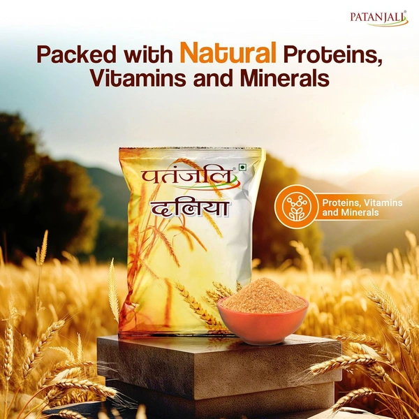 Patanjali Dalia 500g - 500g, Patanjali