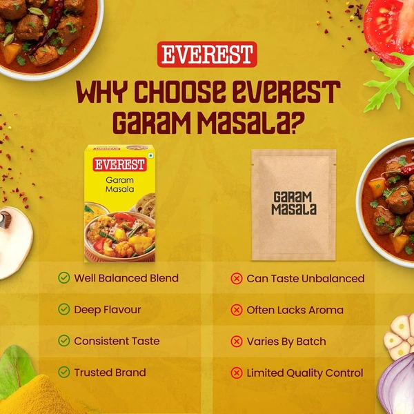 Everest Garam Msala 50g - 50g, Everest