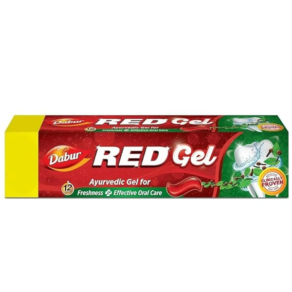 Dabur Red Gel Ayurvedic Toothpaste - 150g - 150g, Dabur