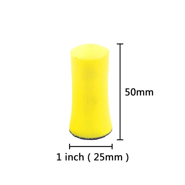 DIY Crafts Pack Of 2 Pcs, Hand Hook & Loop Backing Pad, 1" Inch (25mm) PU Foam Hand Hook & Loop Back-up Sanding Pads Abrasive Tools for Man(Pack Of 2 Pcs, Hand Hook & Loop Backing Pad) - Pack Of 2 Pcs, Hand Hook & Loop Backing Pad