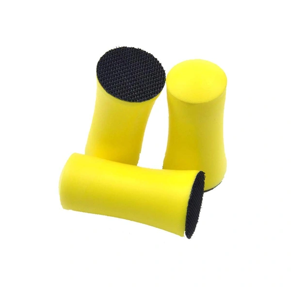 DIY Crafts Pack Of 2 Pcs, Hand Hook & Loop Backing Pad, 1" Inch (25mm) PU Foam Hand Hook & Loop Back-up Sanding Pads Abrasive Tools for Man(Pack Of 2 Pcs, Hand Hook & Loop Backing Pad) - Pack Of 2 Pcs, Hand Hook & Loop Backing Pad