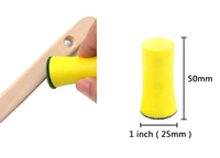 DIY Crafts Pack Of 2 Pcs, Hand Hook & Loop Backing Pad, 1" Inch (25mm) PU Foam Hand Hook & Loop Back-up Sanding Pads Abrasive Tools for Man(Pack Of 2 Pcs, Hand Hook & Loop Backing Pad) - Pack Of 2 Pcs, Hand Hook & Loop Backing Pad