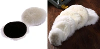 DIY Crafts 1 Kit With 1 Wool Pad Kit, 5" inch, Wool Pad Wool Pad Disc Backing Pad Disc Hoop Loop Polishing Wax Sanding Pad Cleaning Pad Kits M10/1(1 Kit With 1 Wool Pad Kit, 5" inch) - 1 Kit With 1 Wool Pad Kit, 5" inch