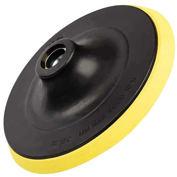 DIY Crafts 1 Pc, 5" inch Only Backing Pad, Only Backer Pad Wool Polishing Buffing Waxing Pad Plate M10/14 Connector Cleaning Tools Buffer Wax Appli (1 Pc, 5" inch Only Backing Pad) - 1 Pc, 5" inch Only Backing Pad