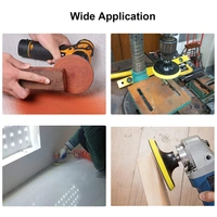 DIY Crafts 1 Pc, 5" inch Only Backing Pad, Only Backer Pad Wool Polishing Buffing Waxing Pad Plate M10/14 Connector Cleaning Tools Buffer Wax Appli (1 Pc, 5" inch Only Backing Pad) - 1 Pc, 5" inch Only Backing Pad