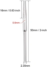 DIY Crafts 1 Pc, Split Mandrel, 2.35mm Shank Split Mandrel Tapered Sandpaper Holder for (1 Pc, Split Mandrel) - 1 Pc, Split Mandrel