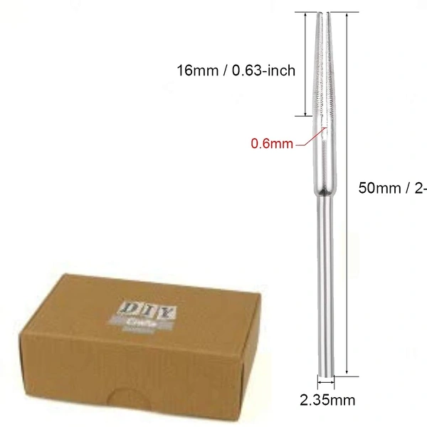 DIY Crafts 1 Pc, Split Mandrel, 2.35mm Shank Split Mandrel Tapered Sandpaper Holder for (1 Pc, Split Mandrel) - 1 Pc, Split Mandrel