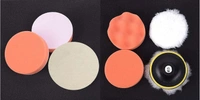 DIY Crafts 1 Set, Sponge Wool Felt Backer Pad, 4" inch Drill Thread Sucker Wool Cleaning Polishing Sponge Buffing Unive(1 Set, Sponge Wool Felt Backer Pad) - 1 Set, Sponge Wool Felt Backer Pad