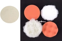 DIY Crafts 1 Set, Sponge Wool Felt Backer Pad, 4" inch Drill Thread Sucker Wool Cleaning Polishing Sponge Buffing Unive(1 Set, Sponge Wool Felt Backer Pad) - 1 Set, Sponge Wool Felt Backer Pad