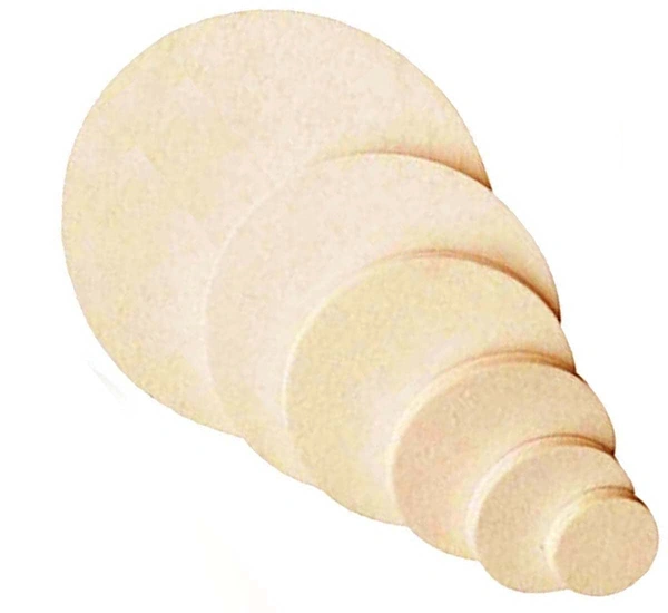 DIY Crafts 10 Pcs, 1" Off White Felt Wool Pad, Wool Polishers Polishing Clean Buffing Pad Bonnet (1-7" inch, Of (10 Pcs, 1" Off White Felt Wool Pad) - 10 Pcs, 1" Off White Felt Wool Pad