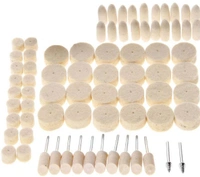 DIY Crafts 10 Pcs Kit, Only 4 Type Felt Pad Cone 1 Mandrel, Wool Felt Polishing Pad Felt Mo (10 Pcs Kit, Only 4 Type Felt Pad Cone 1 Mandrel) - 10 Pcs Kit, Only 4 Type Felt Pad Cone 1 Mandrel