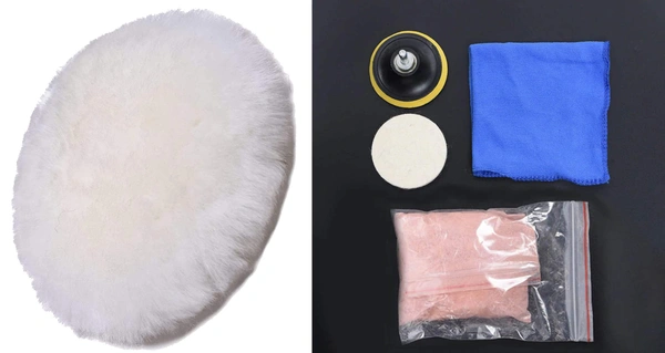 DIY Crafts 1000 Grm Kit, White Cerium Oxide, 8 Pcs 3"inch Car Windshield Polishing Scratch Removal Polished Remover Repair Cerium Oxide Powder TREO 95% 2. (1000 Grm Kit, White Cerium Oxide) - 1000 Grm Kit, White Cerium Oxide