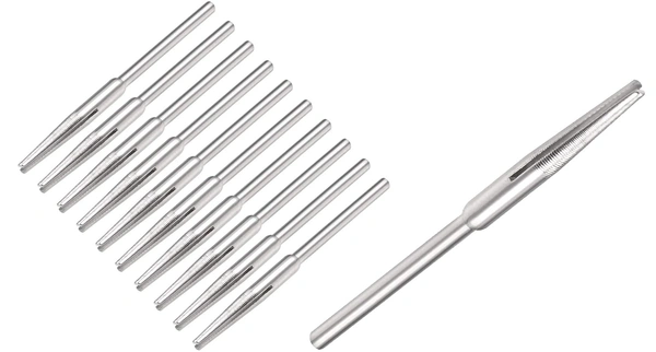 DIY Crafts 12 Pcs, Split Mandrel, 2.35mm Shank Split Mandrel Tapered Sandpaper Holder fo (12 Pcs, Split Mandrel) - 12 Pcs, Split Mandrel
