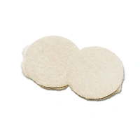 DIY Crafts 15 Pcs, 2" Felt Pad Only, Only Felt Wool Compound Pad Wool Pad Global 1-7" inch Natural 100% Wool 1" Pile Grip Buffing & Po (15 Pcs, 2" Felt Pad Only) - 15 Pcs, 2" Felt Pad Only