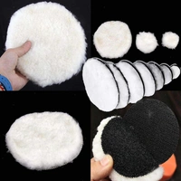 DIY Crafts 15 Pcs, 2" inch Fur Felt Pad White Only, 1"/2"/3"/4"/5/6"/7"inch Fur Felt Pad Felt Soft Wool Car Polishing Polisher Buffing Bonnet Padfor Car B(15 Pcs, 2" inch Fur Felt Pad White Only) - 15 Pcs, 2" inch Fur Felt Pad White Only