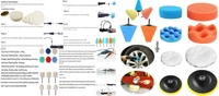 DIY Crafts 150x 15x10, 1"inch, Mini DIY Kit Buffing Polishing Pads Detail Polisher Pads Use On Rotary Tool,Cordless Electric Drill Mini Paint for Tight Area Detailing Polishing (150x 15x10, 1"inch) - 150x 15x10, 1"inch