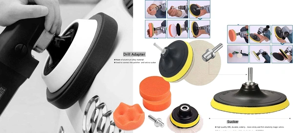 DIY Crafts 1x, 3"inch Backer Pad, High Speed Backing Plate Only For UR Kit Car Buffers Polishers Polishing Wheel Foam Ball Buffing Sponge Ball Wheels Hub Care Meta (1x, 3"inch Backer Pad) - 1x, 3"inch Backer Pad