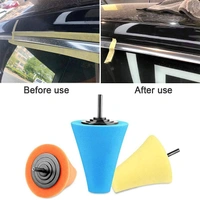 DIY Crafts 1x Kit, 3"inch, Car Buffers and Polishers Kit for Drill, Drill Polishing Wheel Foam Ball Buffing Pads Sponge Ball for Automotive Car Wheels Hub Care, Metal, Plastic, C (1x Kit, 3"inch) - 1x Kit, 3"inch