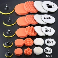 DIY Crafts 2" Inch, 6 Pcs As Image, 12 Pieces Kit Mini Buffing Polishing Detail Polisher Pads Use On Rotary Tools, Drill, Polisher Tool for Tight Area Detailing Polis(2" Inch, 6 Pcs As Image) - 2" Inch, 6 Pcs As Image