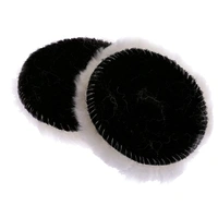 DIY Crafts 2 Pcs, 4" inch Only Wool Pad, Only Woo Pad For Wool+Felt Pad+M10/14 Glass Polishing Deep Scratch Remover Kit for Window Repair Abrasive Discs Polish Windsc(2 Pcs, 4" inch Only Wool Pad) - 2 Pcs