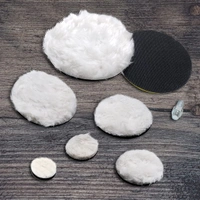 DIY Crafts 2 Pcs, 4" inch Wool Felt Pad Only, Wool Felt Pad For Drill Adapter Artificial Stone Furniture Cars Polishing Buffer Waxing Pad W(2 Pcs, 4" inch Wool Felt Pad Only) - 2 Pcs, 4" inch Wool Felt Pad Only
