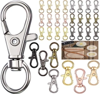 DIY Crafts 3 Pcs D Rings, Antique Bronze, Keyrings & Keychains Round Swivel Snap Hooks Key Rings Chain Jump Rings Mini Screw Metal For Lanyard, ID (3 Pcs D Rings, Antique Bronze) - 3 Pcs D Rings, Antique Bronze