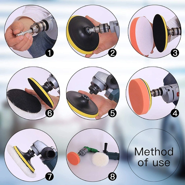 DIY Crafts 2 Set, 3 Pcs Set, 3" inch Drill Thread Sucker Wool Home Cleaning Polishing - Set of 3 Durable & Sturdy Construction Kitch(2 Set, 3 Pcs Set) - Standard, 6 Pcs Set, 249