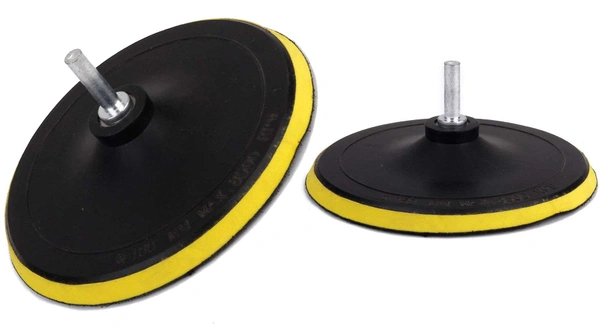 DIY Crafts 2 Sets, 4" inch Felt Pad Backing Pad M10/14, M10/14 Universal Nut Backing PadPolishing Buffing Plate Pad with Dri (2 Sets, 4" inch Felt Pad Backing Pad M10/14) - 2 Sets, 4" inch Felt Pad Backing Pad M10/14