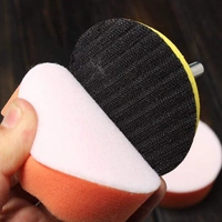 DIY Crafts 2 Sets, Polishing Sponge Set, 3inch Drill Buffing Sponge Pads Kit Including Felt Polishing Pads+Woolen Buffer Thread Drill Adapter Shank Drill Thread (Pack Of 2 Sets, Polishing Sponge Set) - Pack Of 2 Sets, Polishing Sponge Set
