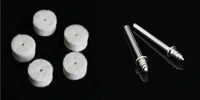 DIY Crafts 20 Pcs, Felt Pad+1x Mandrel, 20 Pcs, Felt Pad+1x Mandrel, 13mm Wool Felt Polishing Buffing Pad + 2 Shank Wheel Disk Sheets for Grindin(20 Pcs, Felt Pad+1x Mandrel) - 20 Pcs, Felt Pad+1x Mandrel