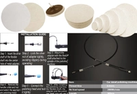DIY Crafts 70 Pcs, Kit Without Flexible Shaft, Mini Buffing Polishing Pads, 1"-3"inch Detail Polisher Pad Use On Rotary Tool Cordless Drill for Tight Area Deta (70 Pcs, Kit Without Flexible Shaft) - 70 Pcs, Kit Without Flexible Shaft