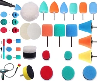 DIY Crafts 22x Mini Buffing Polishing Detail Polisher Pads On Rotary Tools,Cordless Drill, Polisher Tool for Tight Area Detailing Polishing Waxing Sealing Glaze (+2xFelt 2xFur Pads, 3" inch Kit) - +2xFelt 2xFur Pads, 3"inch Kit