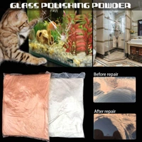 DIY Crafts 500 Gram, Light Pink & White, Home Office Glass Cerium Oxide Polishing Scratch Remove Powder Cream Car Window Repair Tombarthite Polishing TREO 95% 2.5microns(500 Gram, Light Pink & White) - 500 Gram, Light Pink & White