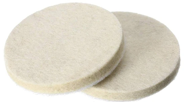 DIY Crafts 3" inch, 1 Kit, Buffing Polishing Accessories Glass Scratch Remover Powder 1.75 Oz; Felt Wheel; Disc; Drill Adapter; C(3" inch, 1 Kit) - 3" inch, 1 Kit