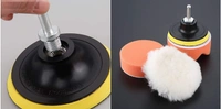 DIY Crafts 2" Inch, 6 Pcs As Image, 12 Pieces Kit Mini Buffing Polishing Detail Polisher Pads Use On Rotary Tools, Drill, Polisher Tool for Tight Area Detailing Polis(2" Inch, 6 Pcs As Image) - 2" Inch, 6 Pcs As Image