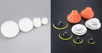DIY Crafts 2" Inch, 6 Pcs As Image, 12 Pieces Kit Mini Buffing Polishing Detail Polisher Pads Use On Rotary Tools, Drill, Polisher Tool for Tight Area Detailing Polis(2" Inch, 6 Pcs As Image) - 2" Inch, 6 Pcs As Image