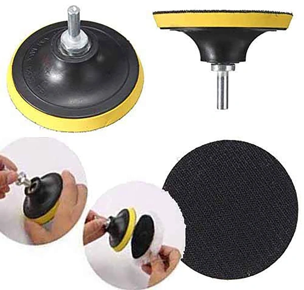 DIY Crafts 3" Inch Combo Kit, Buffing Felt Fur Pad Auto Car Polishing Buffer + Backing Pad + M (3" Inch Combo Kit) - 3" Inch Combo Kit, Multi - Color