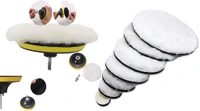 DIY Crafts 3" Inch Combo Kit, Buffing Felt Fur Pad Auto Car Polishing Buffer + Backing Pad + M (3" Inch Combo Kit) - 3" Inch Combo Kit, Multi - Color