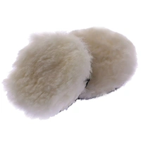 DIY Crafts 3 Pcs, 1" Only Wool Pad, 3 Pcs, Only Wool Pad Wheel Polishing Pad Woolen Polishing Waxing Backer Pads M10/14 Drill Universal Dril(3 Pcs, 1" Only Wool Pad) - 3 Pcs, 1" Only Wool Pad