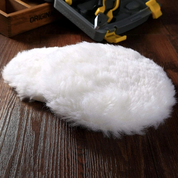 DIY Crafts 3 Pcs, 1" Only Wool Pad, 3 Pcs, Only Wool Pad Wheel Polishing Pad Woolen Polishing Waxing Backer Pads M10/14 Drill Universal Dril(3 Pcs, 1" Only Wool Pad) - 3 Pcs, 1" Only Wool Pad
