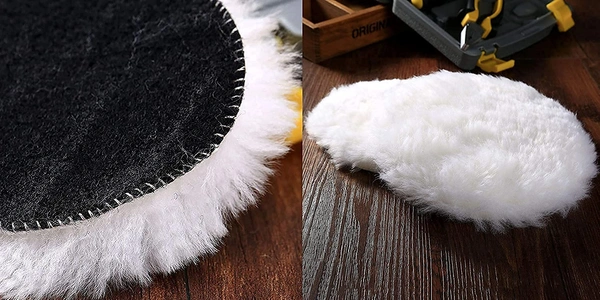 DIY Crafts 3 Pcs, 1" Only Wool Pad, 3 Pcs, Only Wool Pad Wheel Polishing Pad Woolen Polishing Waxing Backer Pads M10/14 Drill Universal Dril(3 Pcs, 1" Only Wool Pad) - 3 Pcs, 1" Only Wool Pad
