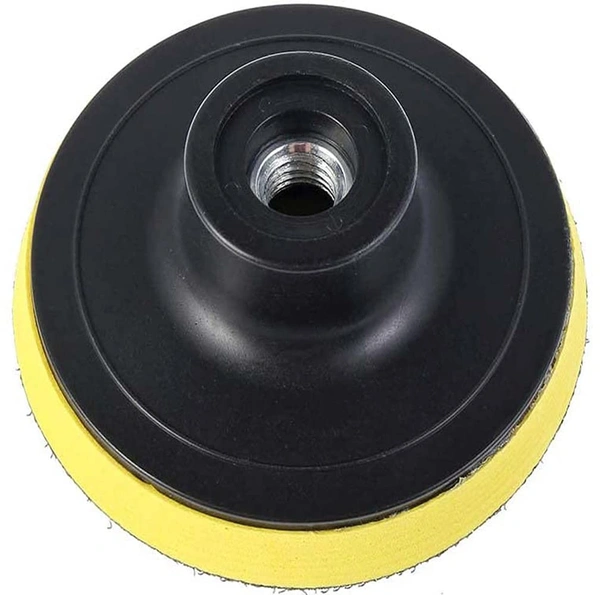 DIY Crafts 3 Pcs, 3" inch Only Backer Pad, (Only Backer Pad) Drill Thread Sucker Wool Cleaning Polishing Sponge Buffing Universal Nut M10/14 With F(3 Pcs, 3" inch Only Backer Pad) - 3 Pcs, 3" inch Only Backer Pad