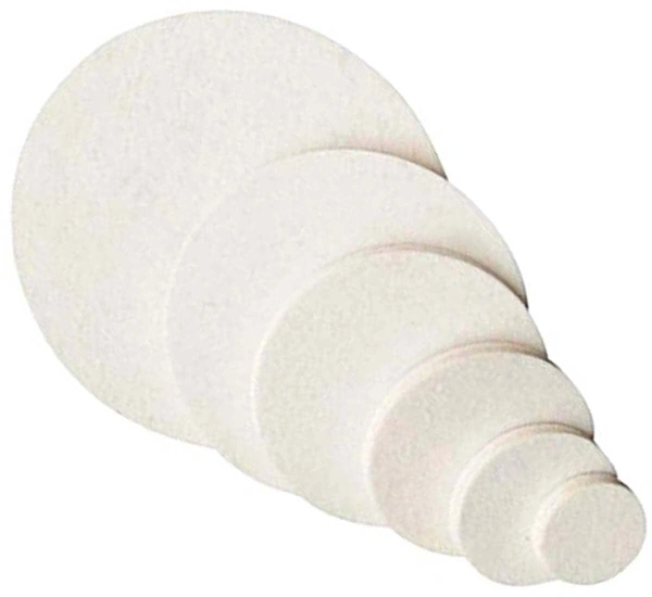 DIY Crafts 2 Pcs, 6" inch Felt Pad Only, Felt Pad Hook Loop Only For Polishing Wool Pad with Backer Pad Sucker and Connecting Rod for Home Wall Paint Remove Clea (2 Pcs, 6" inch Felt Pad Only) - 2 Pcs, 6" inch Felt Pad Only