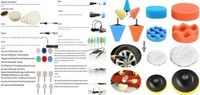 DIY Crafts 30 Pcs 15x2, 5"inch, Mini Buffing Polishing Detail Pads Use On Rotary Tools,Cordless electric drill, Mini Polisher for Tight Area Detailing Polishing Waxing Se(30 Pcs 15x2, 5"inch) - 30 Pcs 15x2, 5"inch